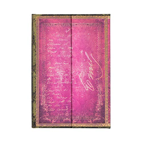 Paperblanks Cuadernos de Tapa Dura Emily Dickinson, Morí por la Belleza | Rayado | Mini (100 × 140 mm)