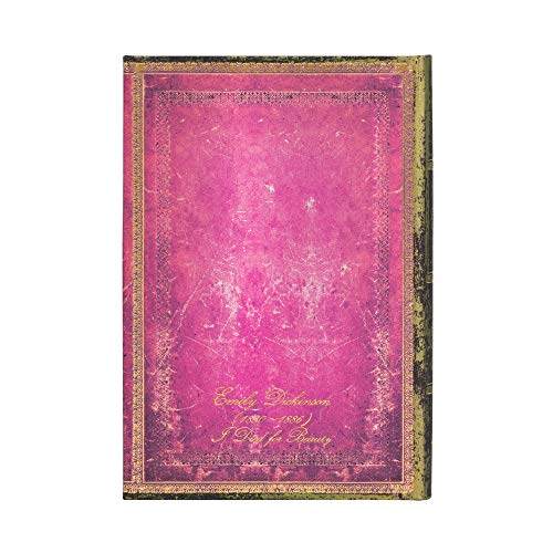 Paperblanks Cuadernos de Tapa Dura Emily Dickinson, Morí por la Belleza | Rayado | Mini (100 × 140 mm)