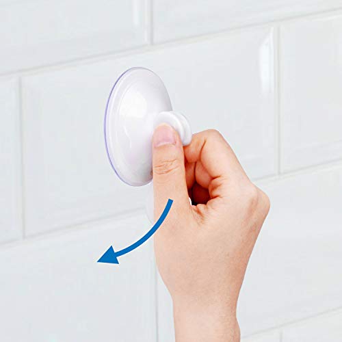 Paquete de 12 Ganchos de Ventosa - Sistema de Seguridad - Poder de vacío Extra Fuerte - Ideales para la Cocina o el baño - Toallas, Batas de baño, Abrigos, sartenes, Herramientas, etc.