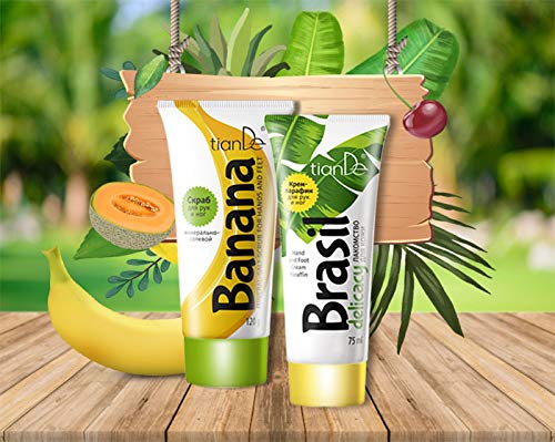 Parafina En Crema Para Manos Y Pies"Delicia de Brasil", tianDe 40119, Volumen: 75 ml, Rejuvenecedora Terapia de Parafina