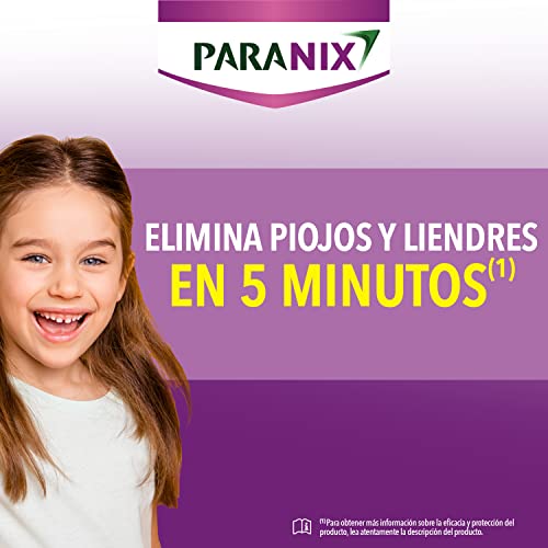 Paranix Loción Tratamiento para Piojos y Liendres - Incluye Lendrera - Sin insecticidas -100 ml