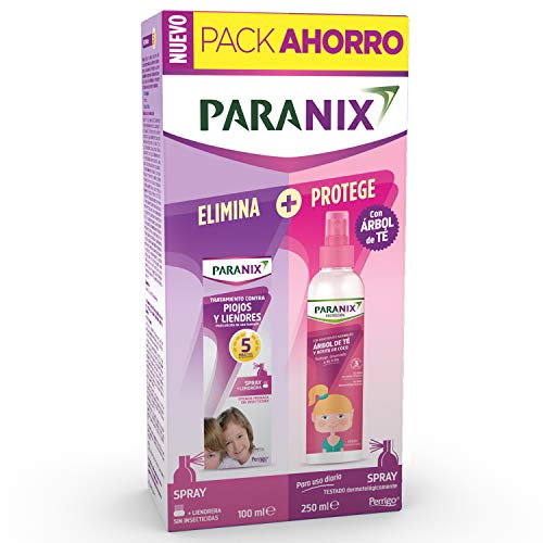 Paranix Pack Spray Árbol De Té 250 ml + Tratamiento contra piojos y liendres 100 ml