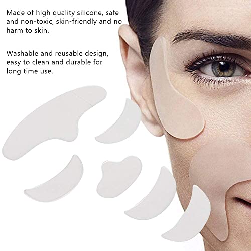 Parches faciales antiarrugas, de silicona, antienvejecimiento, parches para la cara y la cara, diseñado para cualquier parte de la cara