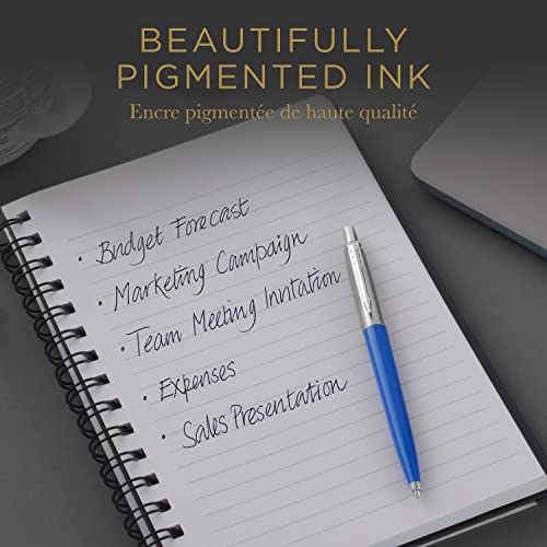 Parker Jotter London - Paquete de recambios Discovery tres recambios Quinkflow para bolígrafos y tres recambios de tinta de gel Quink