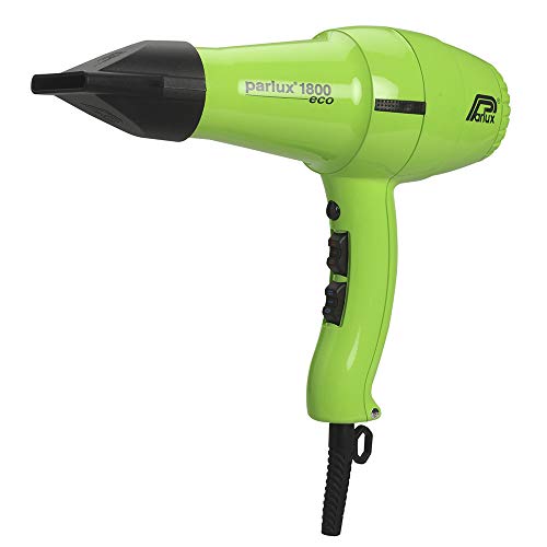 Parlux Hair Dryer 1800 - Secador de pelo, color verde