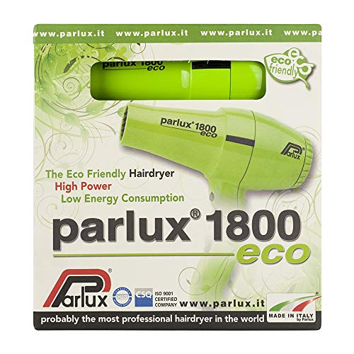 Parlux Hair Dryer 1800 - Secador de pelo, color verde
