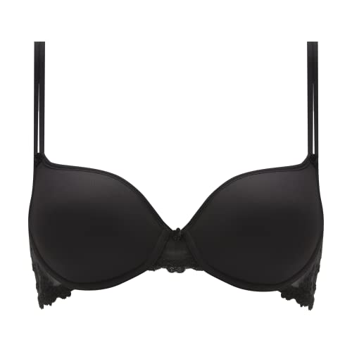 Passionata White Nights Sujetador para Camiseta, Black, 90D para Mujer
