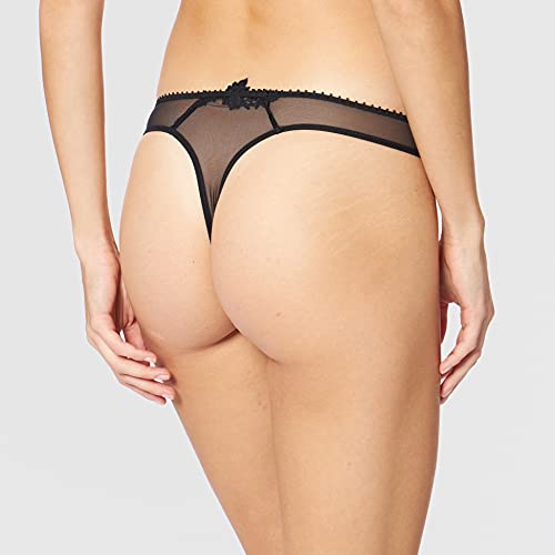 Passionata White Nights Tanga, Black, 38 para Mujer