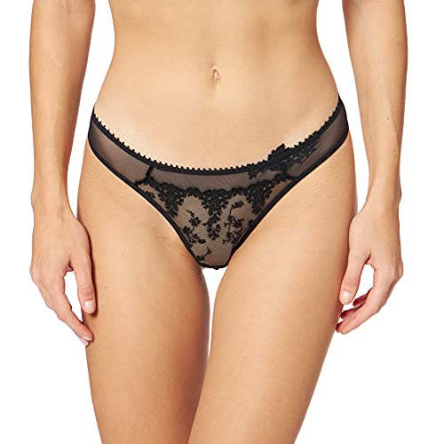 Passionata White Nights Tanga, Black, 38 para Mujer