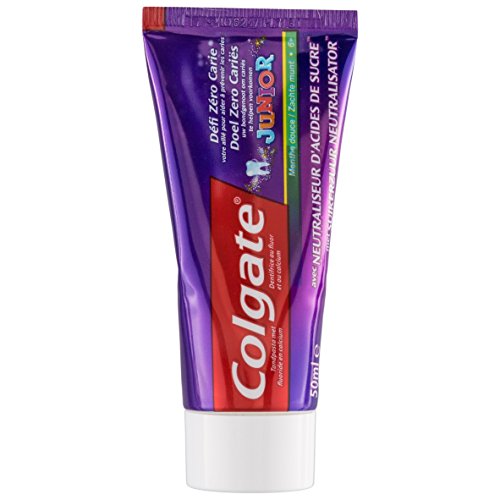 Pasta de dientes Colgate Caries Cero Desafío Juvenil 50ml - Conjunto de 4