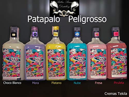 Patapalo Peligrosso Cremas con Tequila Nube - Botella 1 L