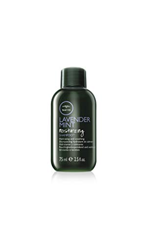 Paul Mitchell Tea Tree Lavender Mint Moisturizing Shampoo Shampoo idratante per capelli secchi danneggiati, buca i capelli lenitivi, 75 ml
