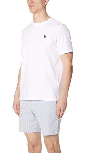 Paul Smith Camiseta con diseño de cebra en color blanco