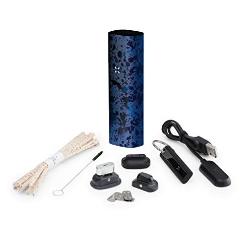 PAX 3 Vaporizador Portátil Premium, Hierba Seca, Concentrado, 10 Años de Garantía, Kit Completo, Midnight Rain.