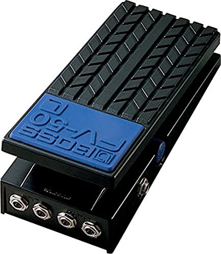 Pedal de volumen de impedancia baja BOSS FV-50L — Control directo de teclados estéreo y unidades de efectos estéreo
