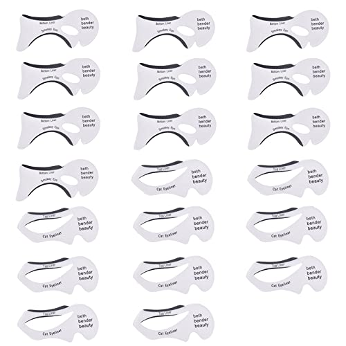 Pegatinas Maquillaje Delineador Ojos Plantillas Sombras Ojos Reutilizables Herramienta Maquillaje Delineador Ojos Rápido Maquillaje Aplicador Delineador Ojos Principiantes 10 Piezas