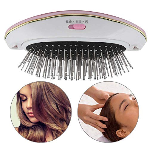 Peine de Masaje,Cepillo de Pelo Iónico Eléctrico Peinetas de Pelo para Crecimiento del Cabello con Tratamiento Alivio de la Circulación de la Sangre de la Promoción del Cepillo del Masaje