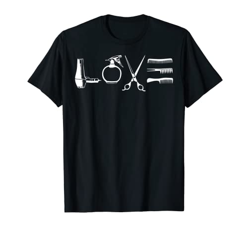 Peluquería fresca para hombres mujeres esteticista cosmetología peluquero Camiseta