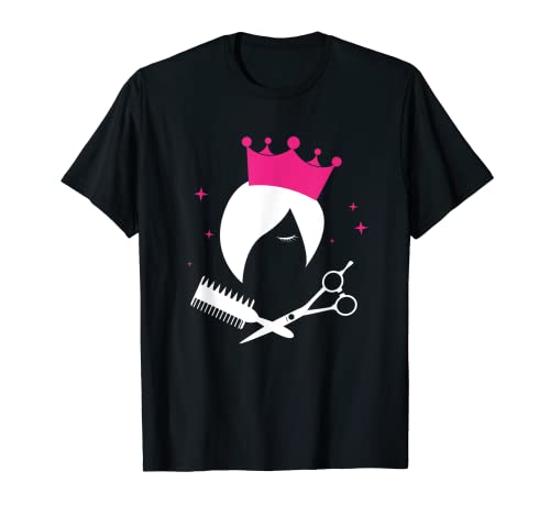 Peluquería Logo Equipo Peluquería Salón Estilista de belleza Camiseta