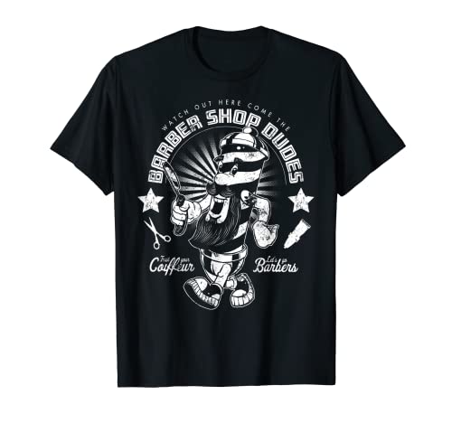 Peluquería peluquería vintage logo Camiseta