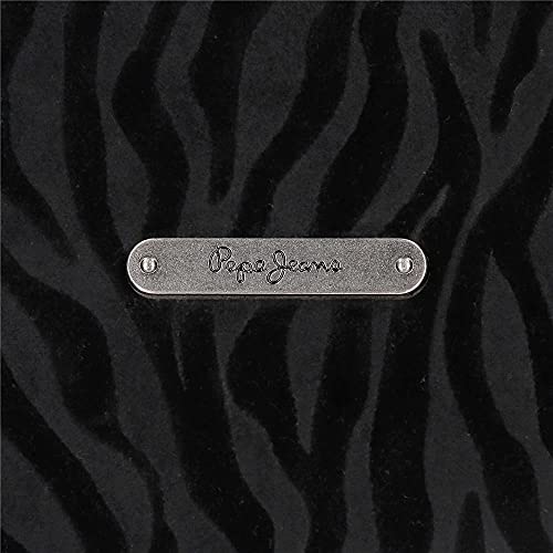 Pepe Jeans Anais Mochila Casual Negro 26x29x10 cms Piel sintética 7,54L