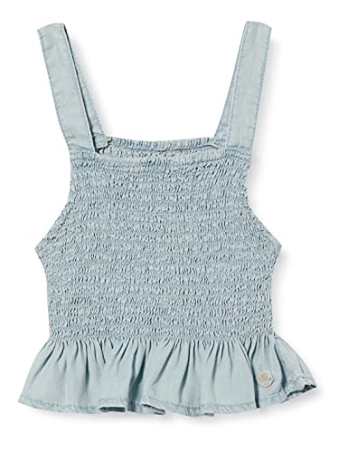 Pepe Jeans Carmela Top Camisa, 504bleach Blue, 8 para Niñas
