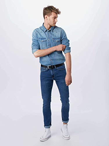 Pepe Jeans Finsbury Jean Boyfriend, Azul (Blue Medium Used), 38W / 34L para Hombre