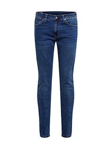 Pepe Jeans Finsbury Jean Boyfriend, Azul (Blue Medium Used), 38W / 34L para Hombre