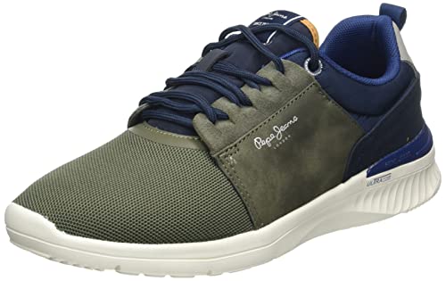Pepe Jeans Jay-Pro Urban, Zapatillas Hombre, 765khaki Green, 45 EU