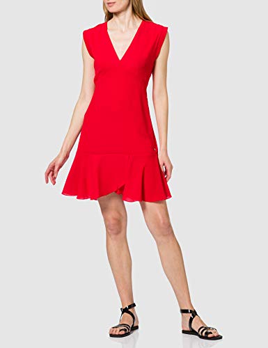 Pepe Jeans Kate Vestido, 244marzo Red, L para Mujer