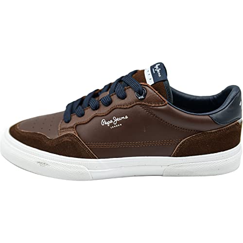 Pepe Jeans Kenton Original 21, Zapatillas Hombre, 878marrón, 41 EU