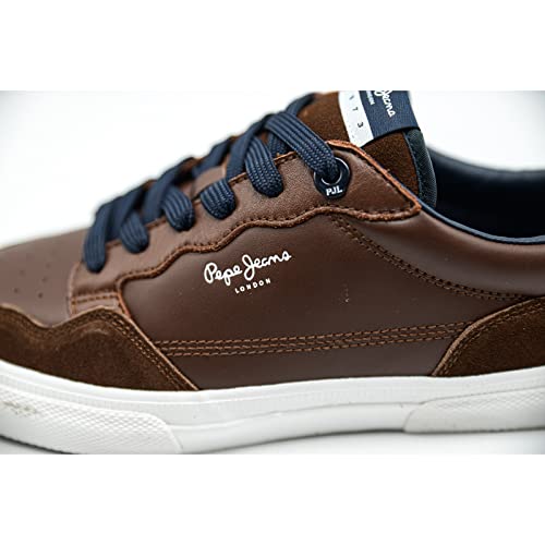 Pepe Jeans Kenton Original 21, Zapatillas Hombre, 878marrón, 41 EU