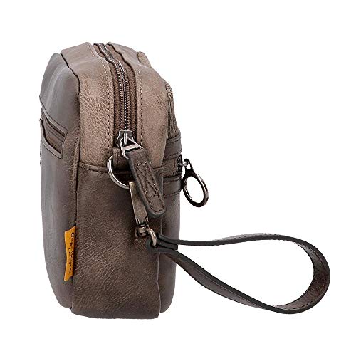Pepe Jeans Miller Bolso de Mano Marrón 24,5x15x6 cms Piel Sintética