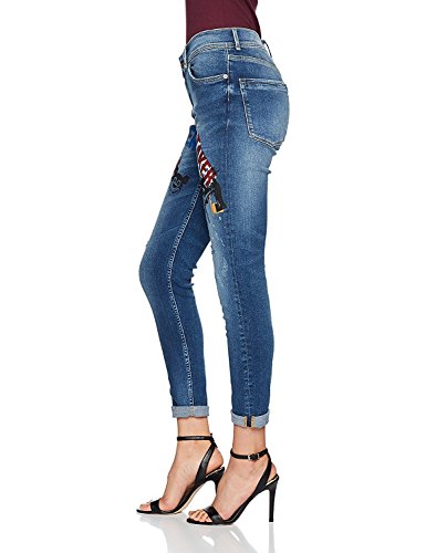 Pepe Jeans Pantalones vaqueros para mujer, estilo boyfriend, color azul, azul, 34W x 30L