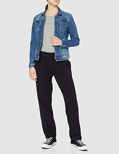 Pepe Jeans THRIFT PL400755CF7 Chaqueta vaquera para Mujer, Azul (Denim CF7), Small