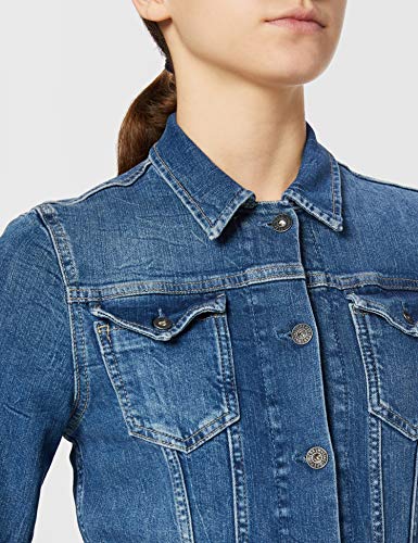 Pepe Jeans THRIFT PL400755CF7 Chaqueta vaquera para Mujer, Azul (Denim CF7), Small