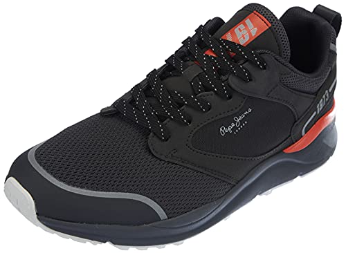 Pepe Jeans Trail Light Knit 21, Zapatillas Hombre, 982antracite, 43 EU
