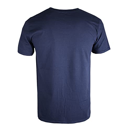 Pepsi Vintage Cap Camiseta, Azul (Navy Navy), XXL para Hombre