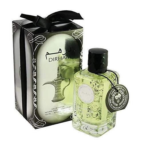 Perfume Dirham de 100 ml, agua de perfume, desodorante gratis dentro de la caja