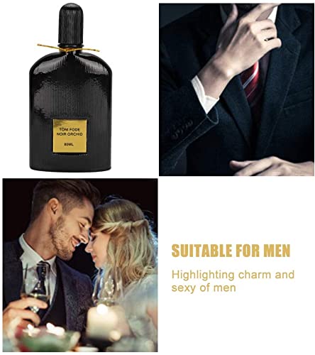 Perfume para hombre de 80 ml, fragancia refrescante de larga duración, perfume elegante para hombre Eau de Toilette