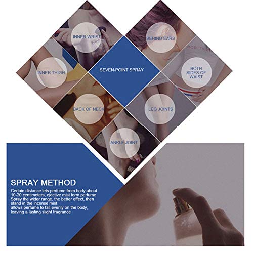 Perfume portátil para hombres de 100 ml, fragancia noble para hombres, Eau de Parfum para hombres, perfume para hombres, fragancia ligera de larga duración, perfume para caballeros, botella de spray,