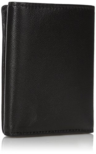 Perry Ellis Billetera para Hombre, Negro, Talla única