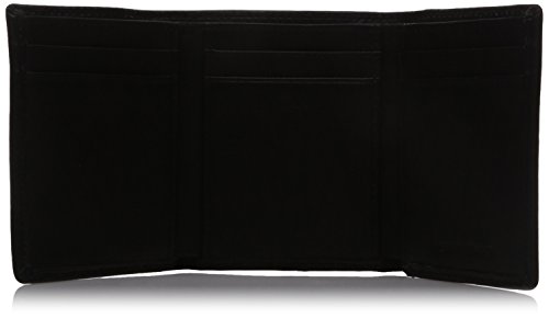 Perry Ellis Billetera para Hombre, Negro, Talla única