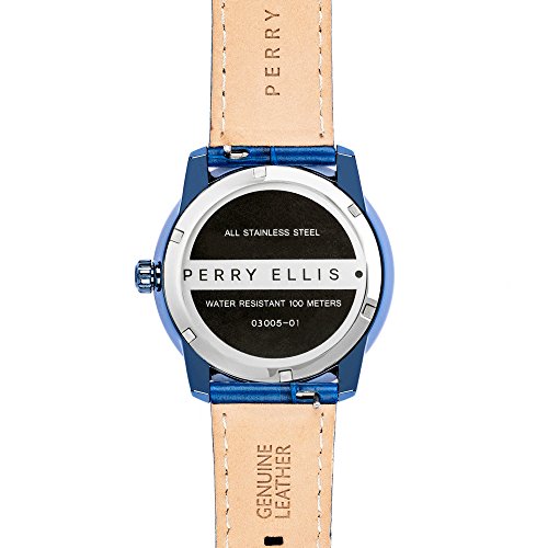 Perry Ellis Slim Line Hombres 46 mm Cuarzo Reloj 03005 – 01