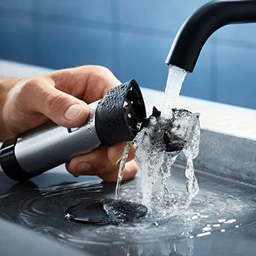 Philips Barbero Serie 9000 BT9810/15 - Recortadora de barba con 30 posiciones de longitud, sensor power adapt que se adapta a la densidad de tu barba, resistente al agua y cuchillas steel precision
