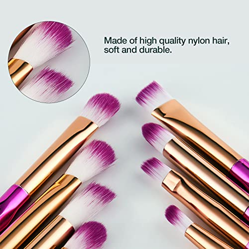 Pinceles de Maquillaje Set,20 Piezas Set de Pinceles Maquillaje Profesional Eye Shadow Foundation Powder Eyeliner Eyelash Lip Make Up Pincel de maquillaje Kit de herramientas de Belleza Cosmética