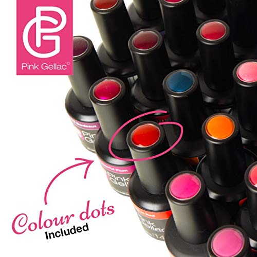 Pink Gellac Base Extend Endurece Fortalece y no necesita Primer