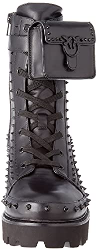 Pinko Salvador, Botas de Moda Mujer, Z99 Negro Limousine, 39 EU