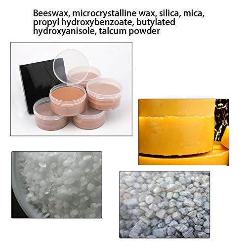 Pintura Corporal Cera, 20Gg Kit de Maquillaje Profesional Halloween Efectos, Cine TV Efectos Especiales Maquillaje Cera Cubierta Cicatrices Piel Cera Pintura Corporal Reparación Maquillaje Cicatriz