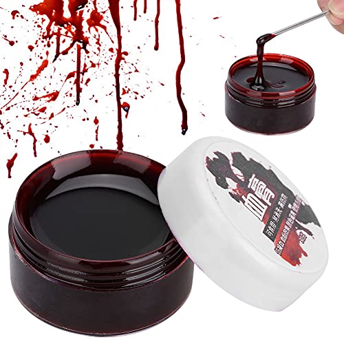 Pintura Corporal Facial Sangre Falsa, Maquillaje Profesional Sfx Sangre Falsa Para Halloween O Fiestas De Disfraces, Maquillaje De Terror Realista Para Efectos Especiales(30ml)
